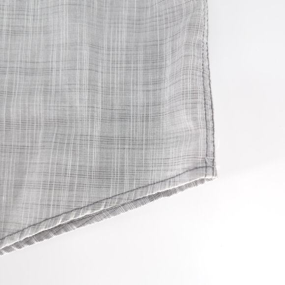 Alfani Mens Regular Fit Gray Grey Button Down Short Sleeve Shirt - Size XXL -GUC - Picture 8 of 10